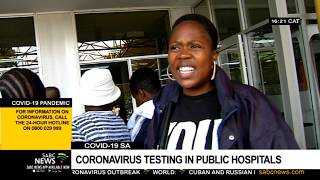 Coronavirus | Testing for COVID-19 in public health facilities