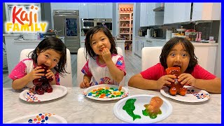 DIY How to make Giant Gummy Bear and Jello with Kaji Family!!!