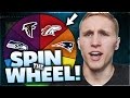 SPIN THE WHEEL OF NFL TEAMS! Madden 17 Squad Builder