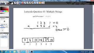 Leetcode Question 43. Multiply Strings Solution (With Code)