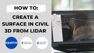 How Do I Create A Surface In Autodesk Civil 3d From A Lidar Point Cloud ...