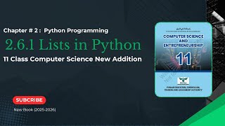 2.6.1 Python Lists | Chapter 2 | Class 11 Computer Science | Practically Explained