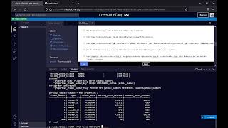 Periodic Table Database freeCodeCamp 1/2