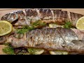 how to grill whole trout