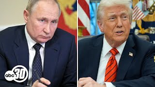 Trump says he and Russian leader Putin have agreed to begin 'negotiations' on ending Ukraine war