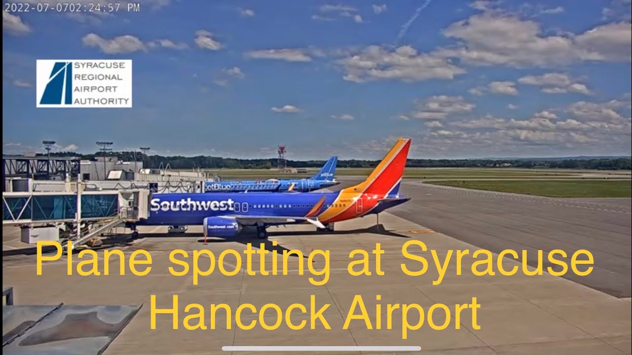 Plane Spotting At Syracuse Hancock International Airport (JetBlue ...