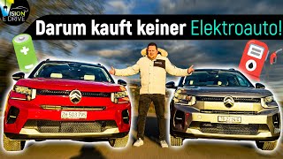 Warum schlägt der VERBRENNER den STROMER? Citroen C3 vs. ë-C3 im Direktduell!