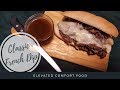 Classic french dip sandwich