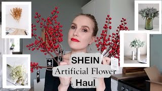 SHEIN Ireland Artificial Flower Haul Autumn 2022