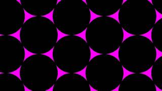 12Hrs of Big Black Circle Grid on Magenta