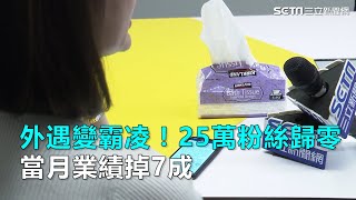 獨家空姐逆襲／外遇變霸凌！25萬粉絲歸零當月業績掉7成｜三立新聞網SETN.com