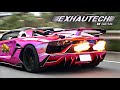 【爆発】走る火炎放射器！連なるランボルギーニ・アヴェンタドール加速サウンド/ Supercar Sound