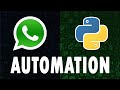 Whatsapp Automation using Python - PyWhatKit | CodinGunda