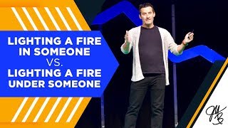 Lighting A 🔥 In Someone vs. Lighting A 🔥 Under Someone By Matt Britton MillenniAL Expert