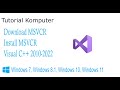 How to Download, Install, Update Microsoft Visual C++ VC Redist Runtime, Error MSVCR