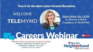 Careers in Telehealth with TeleMynd, join us!