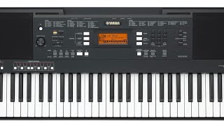 Unboxing Yamaha PSR A350 Oriental Keyboard - Black (International Version)