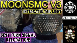 MOONSMC Low Profile LED Tail Light v3 Installation on 2021 Low Rider S!