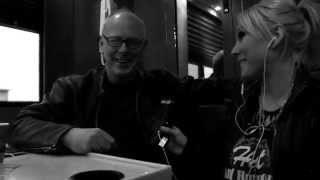 Shannon Gunz with Greg Graffin of Bad Religion