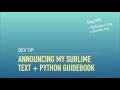Setting up Sublime Text for Python Developers