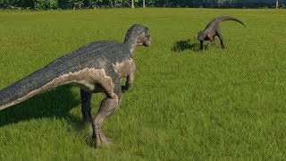 Baryonyx VS Indoraptor - Jurassic World Evolution