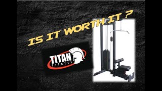 Titan Fitness 10-300 Selector Lat Tower Review