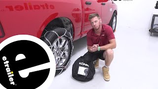 etrailer | Konig Tire Chains Review