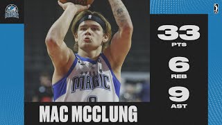 Mac McClung DOMINATES with 33 PTS, 9 AST & 6 REB to Defeat Nets