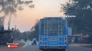 Private Bus ക്കൾ തമ്മിൽ മത്സരയോട്ടം.. അവസാനം അടി വരെ എത്തി..Kerala Private Bus Danger Driving