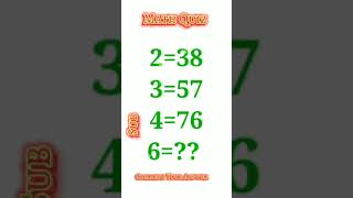 Math Quiz || Comment Your Answer || #youtube #genius #viral #shorts #trending