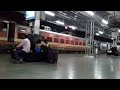 coromandel express entering into visakhapatnam railway station platform no 1