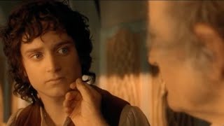 bilbo rubs frodo for an uncomfortably long amount of time