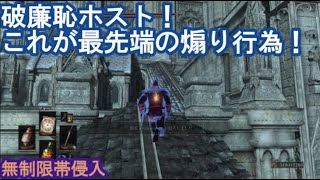 ダークソウル3 サリ裏侵入 破廉恥ホスト！これが最先端の煽り行為    DARK SOULS III