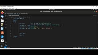 The Array Constructor in JavaScript