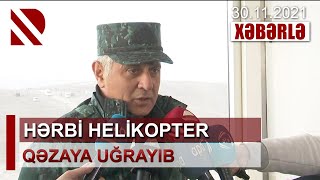 Helikopterin qəzaya uğraması nəticəsində 14 nəfər həlak olub, 2 nəfər yaralanıb