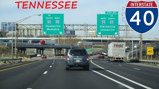 Interstate 40 - Tennessee westbound [FULL LENGTH VIDEO]