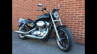 2018 Harley-Davidson XL 883 L Superlow 18. Walkaround with engine sound. 27478