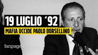 Strage via D'Amelio, il ricordo di Salvatore Borsellino: "Paolo disse non accetterò di fuggire"