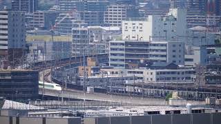 東北新幹線開業４０周年記念「団体専用列車　なつかしのあおば号」２０２２年６月２５日　ー埼京線浮間舟渡駅付近ー　走行シーン