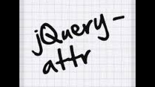 manipulating attributes using JQuery
