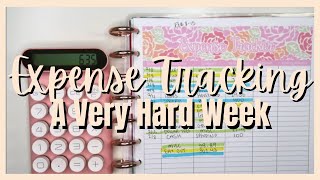 Everything I Spent During a Very Hard Week | Expense Tracking