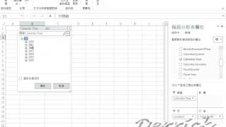 認識樞紐分析表與交叉分析篩選器，以 PowerPivot for Excel 為例