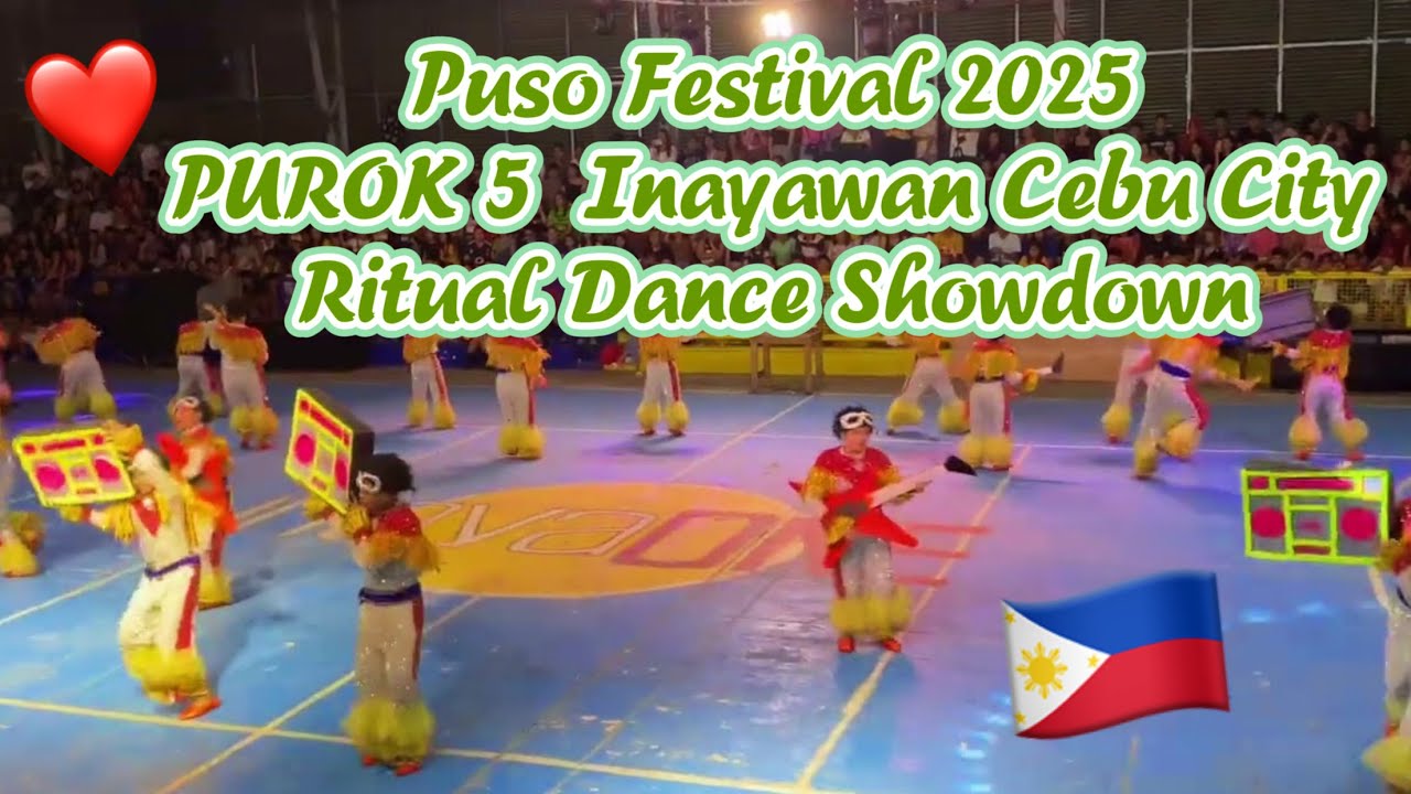 Puso Festival 2025 Purok 5 Ritual Showdown Inayawan Pardo Cebu Dance