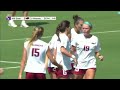 highlights hogs defeat northwestern state razorback soccer