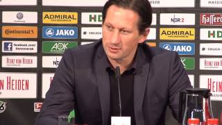 Roger Schmidt: Stefan Kießling "auch ohne Tor gutes Spiel" | Hannover 96 - Bayer Leverkusen 1:3