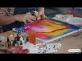 acrylic painting with evan woodruffe