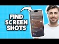 How To Find Screenshots On iPhone 2026 (Step-By-Step Tutorial)