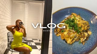 Weekly vlog||Travel with me ||Dinner date|| Cook with me 🩶