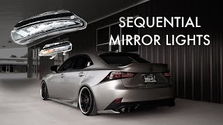 Lexus Mirror Sequential Turn Signals