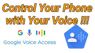 How To Control your Phone with your Voice!!! Google Voice Access | Technology | Info Server